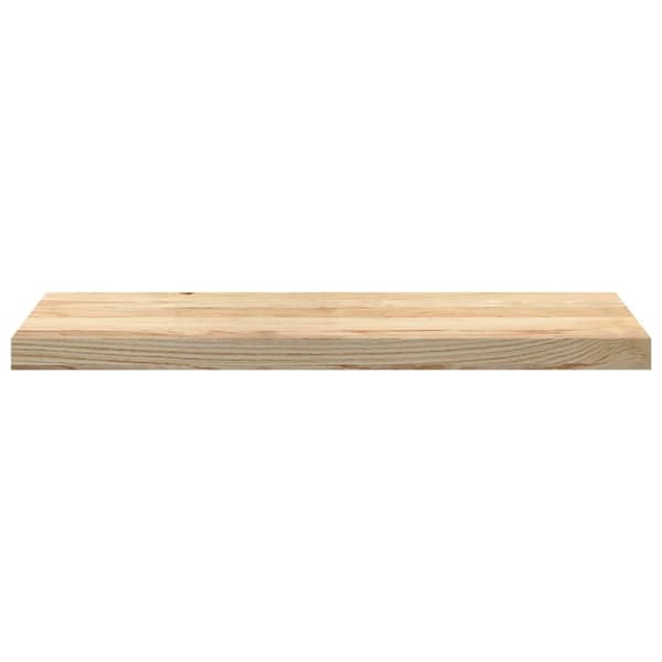 Trappstegsmattor 4 pcs obehandlad 80x25x2 cm massiv ek