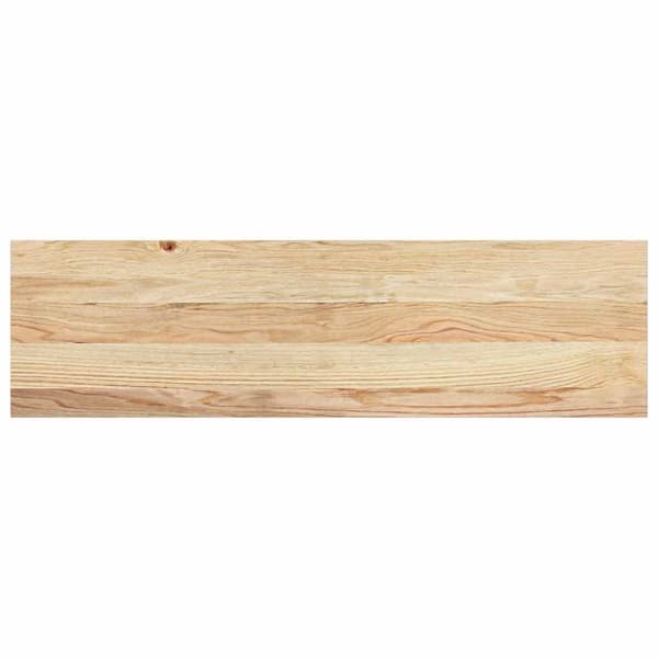 Trappstegsmattor 8 pcs obehandlad 90x30x2 cm massiv ek