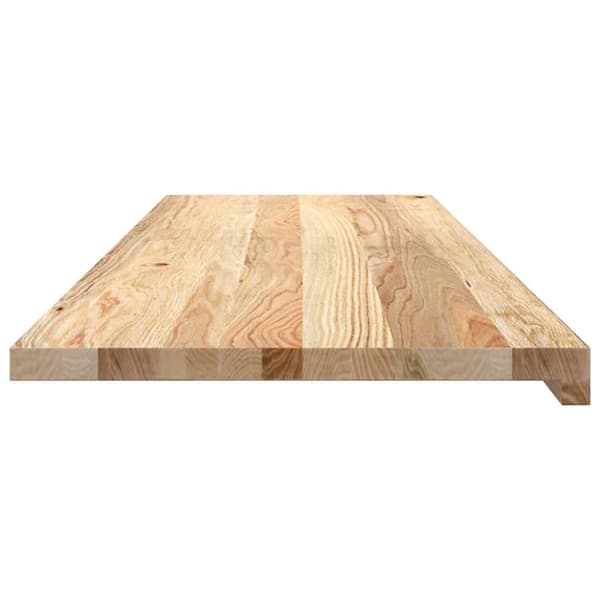 vidaXL Vinduskarmer 2 stk ubehandlet 120x40x2 cm heltre eik