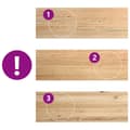 Miniatyrbilde 7 av 10: vidaXL Vinduskarmer 2 stk ubehandlet 120x40x2 cm heltre eik