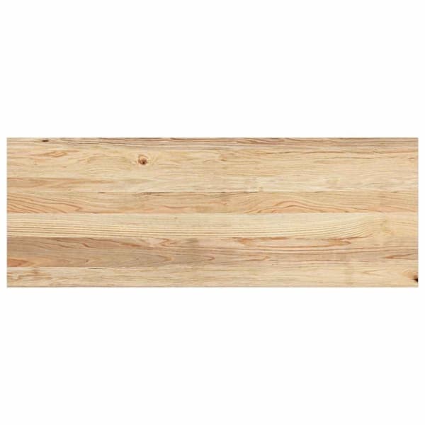 vidaXL Fönsterbänkar 2 st obehandlad 110x40x2 cm massiv ek