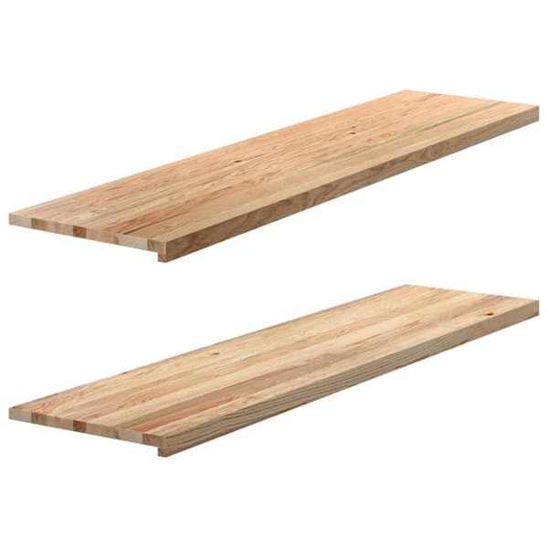 vidaXL ikkunalaudat 2 kpl Käsittelemätön 160x40x2 cm massiivipuutammea