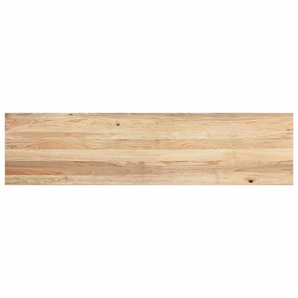 vidaXL Fönsterbänkar 2 st obehandlad 160x40x2 cm massiv ek