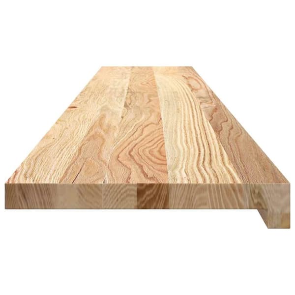 vidaXL Vinduskarmer 2 stk ubehandlet 140x30x2 cm heltre eik
