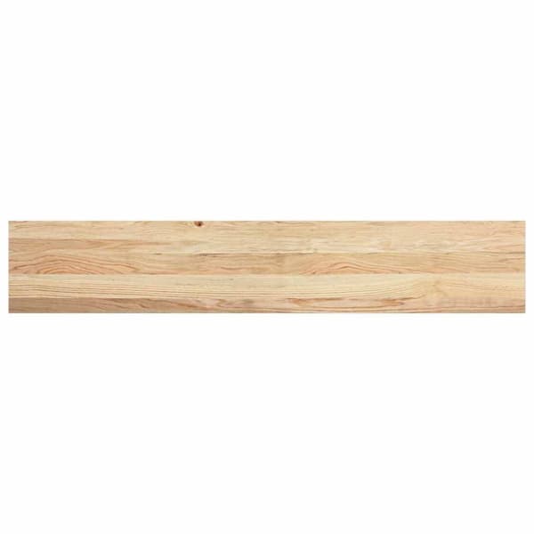 vidaXL Vinduskarmer 2 stk ubehandlet 140x30x2 cm heltre eik