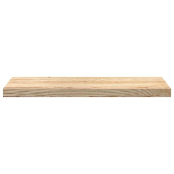vidaXL Vinduskarmer 2 stk ubehandlet 80x30x2 cm heltre eik