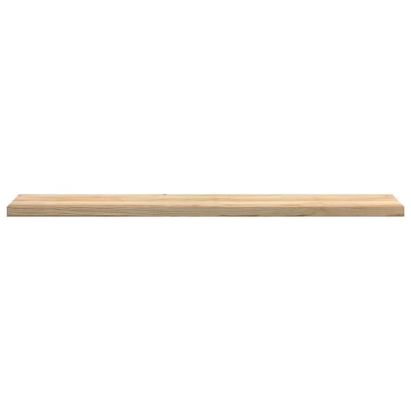 vidaXL vindueskarme 2 stk ubehandlet 160x30x2 cm massivt egetræ