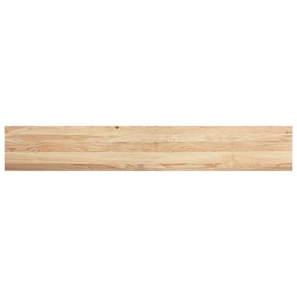 vidaXL vindueskarme 2 stk ubehandlet 160x30x2 cm massivt egetræ