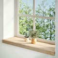 Pikkukuva 2 / 10: vidaXL ikkunalaudat 2 kpl Käsittelemätön 80x25x2 cm massiivipuutammea