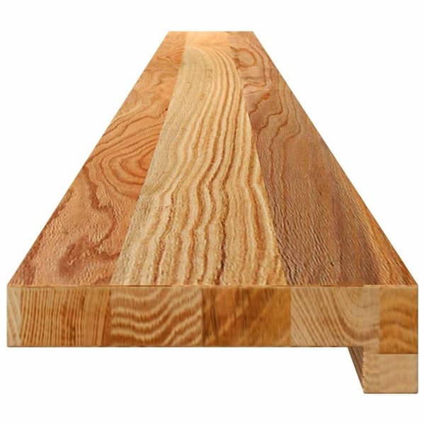 vidaXL Vinduskarmer 2 stk lysebrun 160x15x2 cm heltre eik