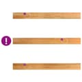 Miniatyrbilde 7 av 10: vidaXL Vinduskarmer 2 stk lysebrun 160x15x2 cm heltre eik