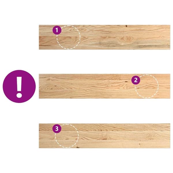 vidaXL Vinduskarmer 2 stk ubehandlet 80x15x2 cm heltre eik