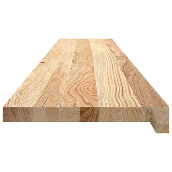 vidaXL Fönsterbänkar 2 st obehandlad 140x25x2 cm massiv ek