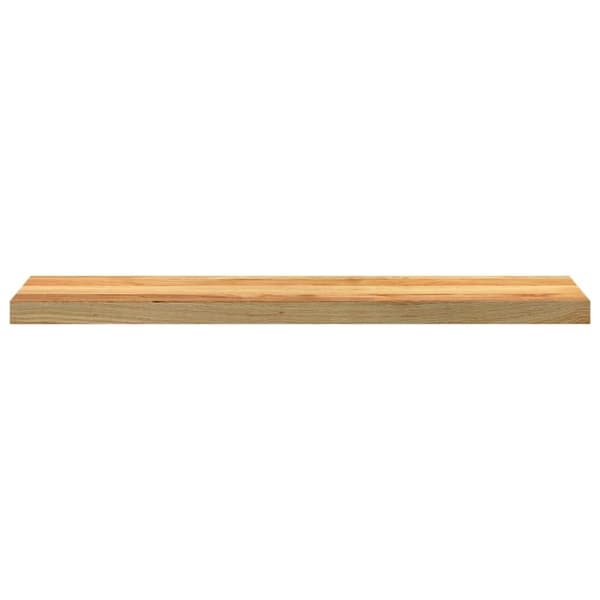 vidaXL Vinduskarmer 2 stk lysebrun 100x20x2 cm heltre eik