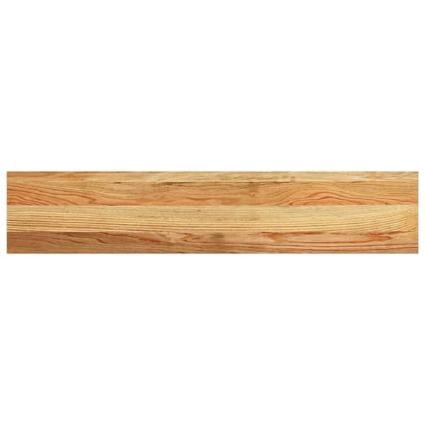 vidaXL Vinduskarmer 2 stk lysebrun 100x20x2 cm heltre eik
