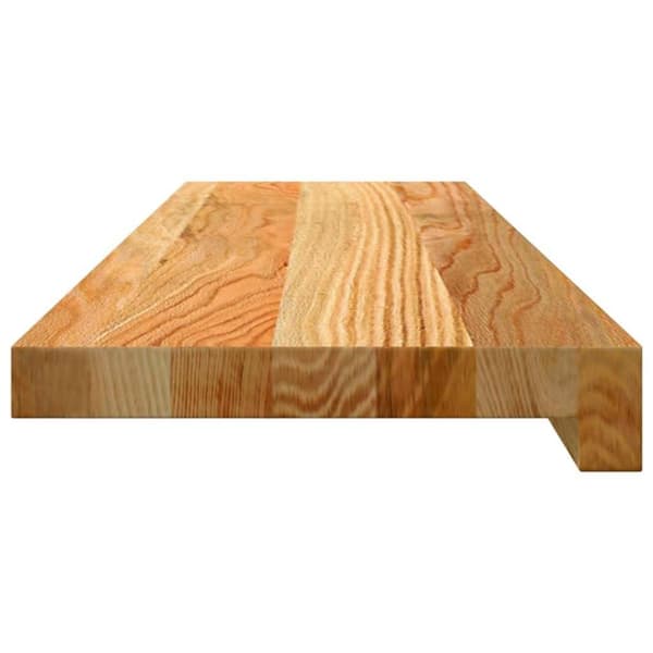vidaXL ikkunalaudat 2 kpl vaaleanruskea 80x20x2 cm massiivipuutammea
