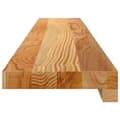 Pikkukuva 5 / 10: vidaXL ikkunalaudat 2 kpl vaaleanruskea 110x15x2 cm massiivipuutammea