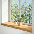 Pikkukuva 2 / 10: vidaXL ikkunalaudat 2 kpl vaaleanruskea 70x25x2 cm massiivipuutammea