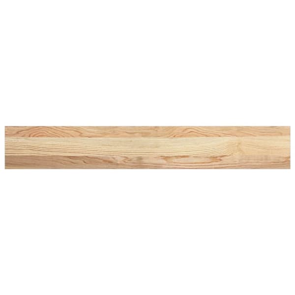 vidaXL Vinduskarmer 2 stk ubehandlet 100x15x2 cm heltre eik