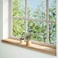 Miniatyrbilde 2 av 10: vidaXL Vinduskarmer 2 stk ubehandlet 100x15x2 cm heltre eik