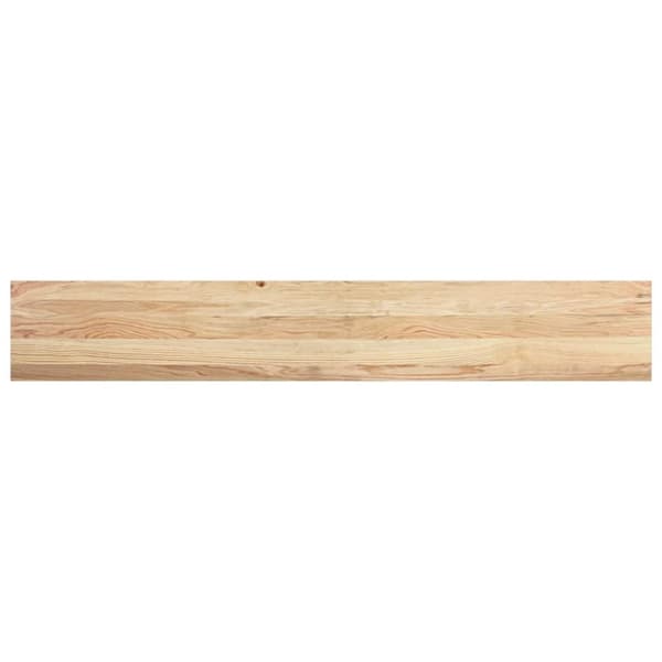 vidaXL vindueskarme 2 stk ubehandlet 160x25x2 cm massivt egetræ