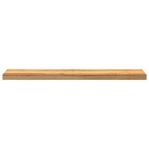 vidaXL Vinduskarmer 2 stk lysebrun 110x20x2 cm heltre eik