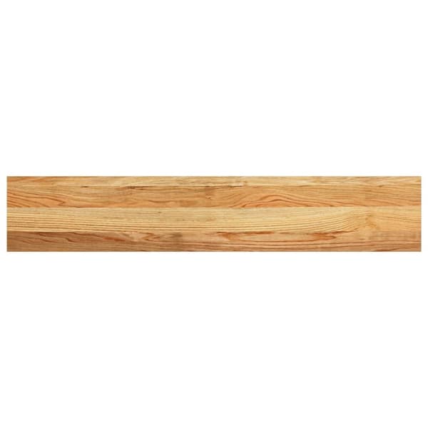 vidaXL Vinduskarmer 2 stk lysebrun 110x20x2 cm heltre eik
