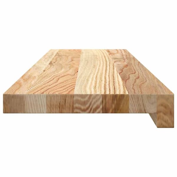 vidaXL ikkunalaudat 2 kpl Käsittelemätön 80x20x2 cm massiivipuutammea