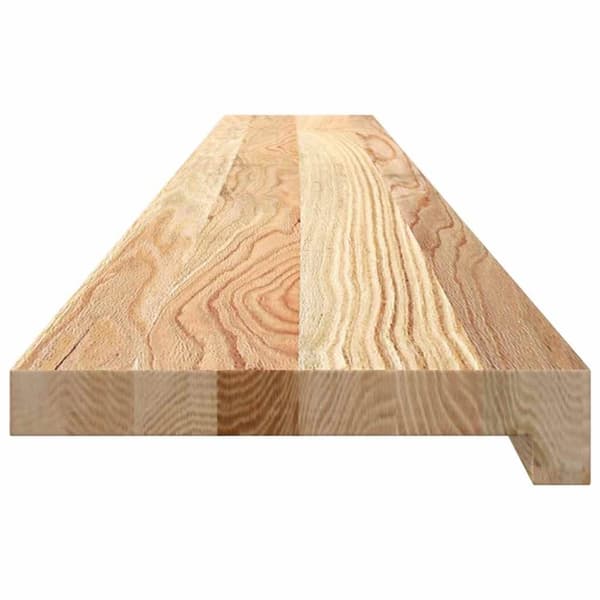 vidaXL vindueskarme 2 stk ubehandlet 140x20x2 cm massivt egetræ