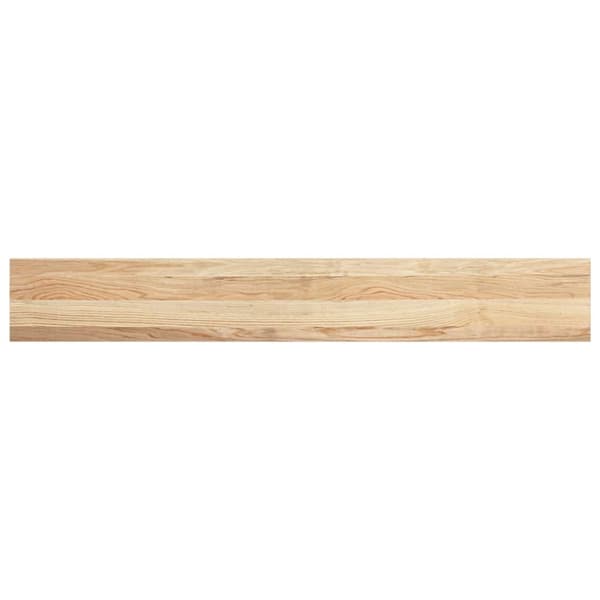 vidaXL vindueskarme 2 stk ubehandlet 140x20x2 cm massivt egetræ