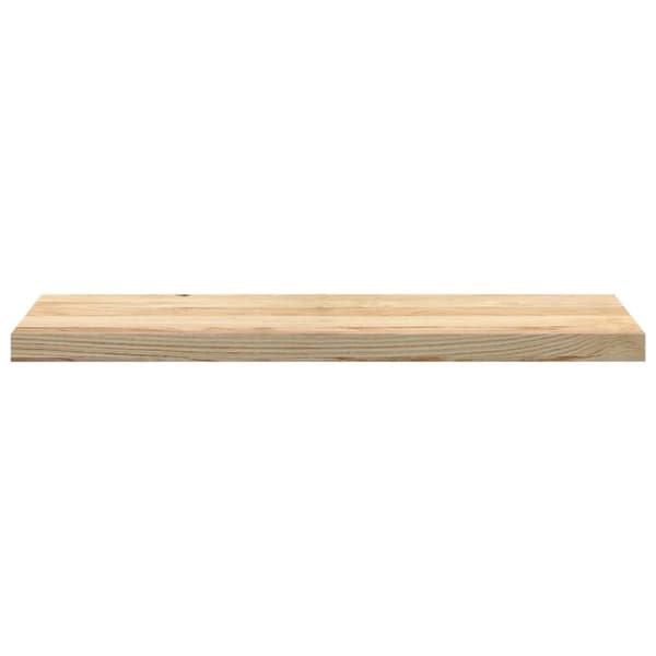 vidaXL Fönsterbänkar 2 st obehandlad 90x25x2 cm massiv ek