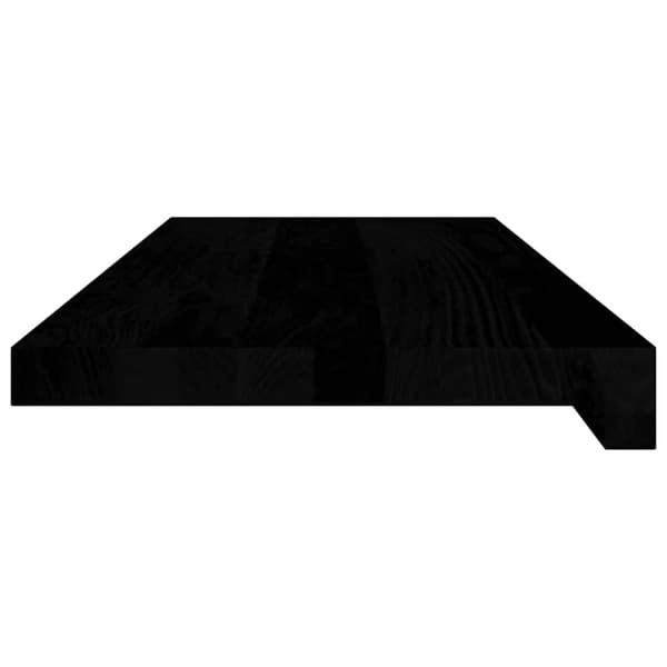 vidaXL Fönsterbänkar 2 st mörkbrun 70x30x2 cm massiv ek