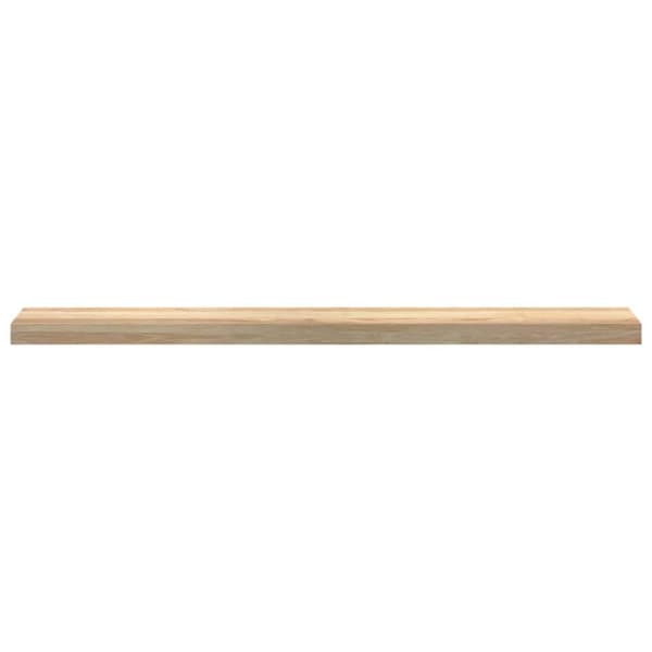 vidaXL vindueskarme 2 stk ubehandlet 120x15x2 cm massivt egetræ