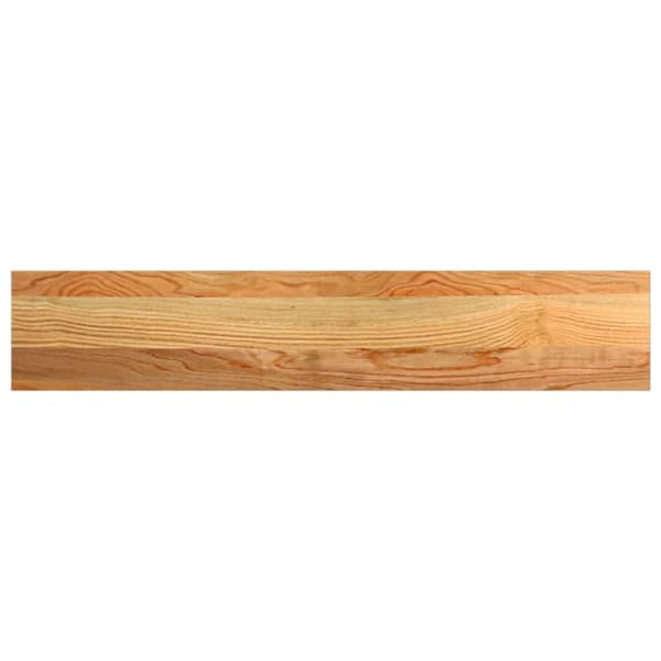 vidaXL vindueskarme 2 stk lysebrun 80x15x2 cm massivt egetræ
