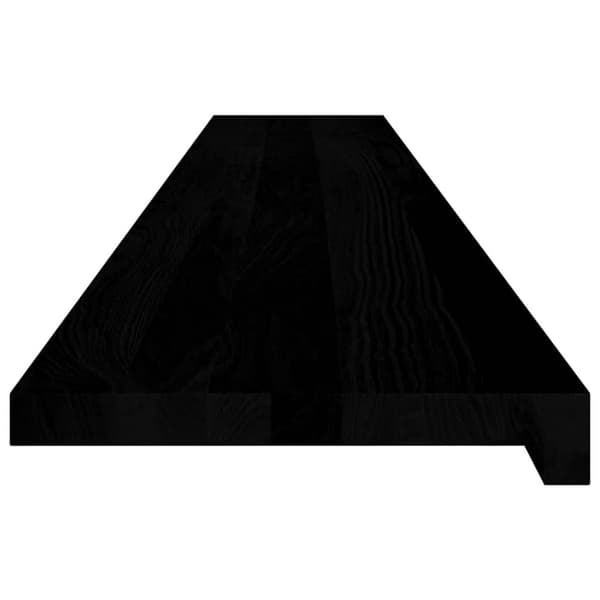vidaXL vindueskarme 2 stk mørkebrun 160x30x2 cm massivt egetræ