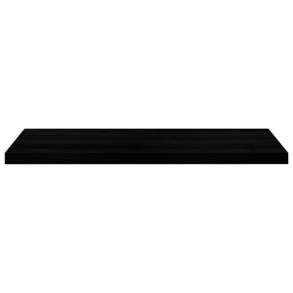 vidaXL Fönsterbänkar 2 st mörkbrun 100x40x2 cm massiv ek