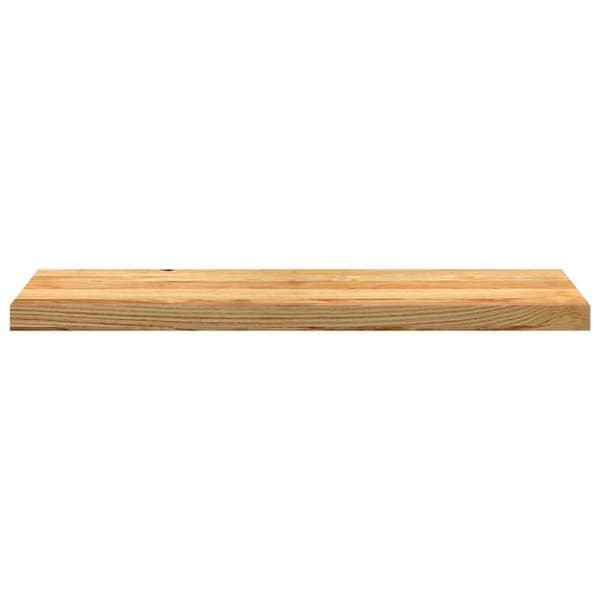 vidaXL Vinduskarmer 2 stk lysebrun 90x30x2 cm heltre eik