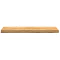 Miniatyrbilde 4 av 10: vidaXL Vinduskarmer 2 stk lysebrun 90x30x2 cm heltre eik