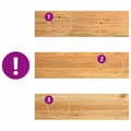 Miniatyrbilde 7 av 10: vidaXL Vinduskarmer 2 stk lysebrun 90x30x2 cm heltre eik