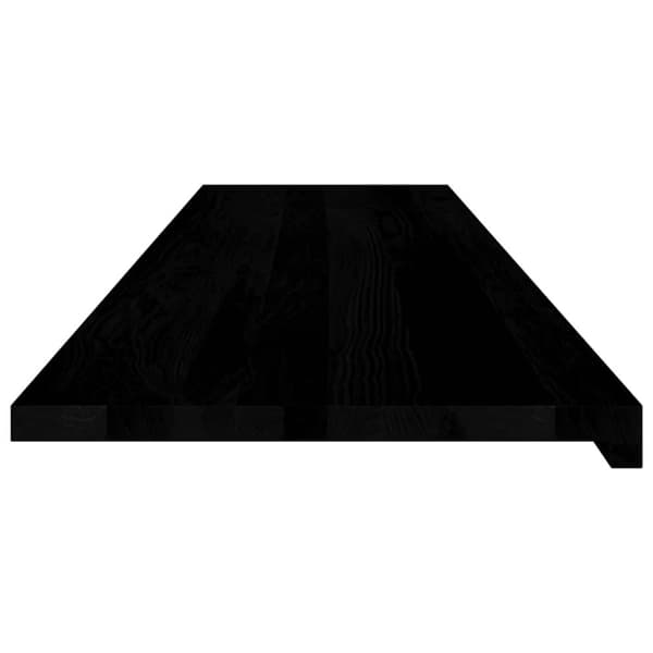 vidaXL ikkunalaudat 2 kpl tummanruskea 160x40x2 cm massiivipuutammea
