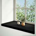 Miniatyrbilde 2 av 10: vidaXL Vinduskarmer 2 stk mørkebrun 90x40x2 cm heltre eik