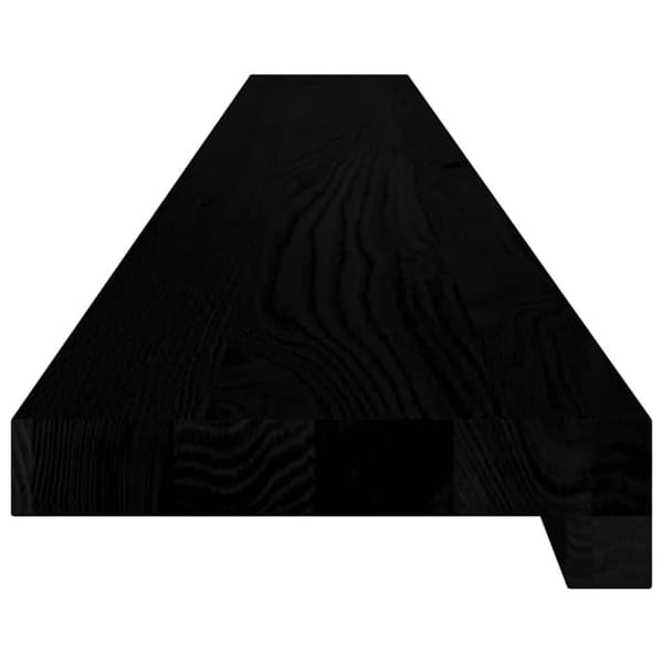 vidaXL Vinduskarmer 2 stk mørkebrun 140x15x2 cm heltre eik
