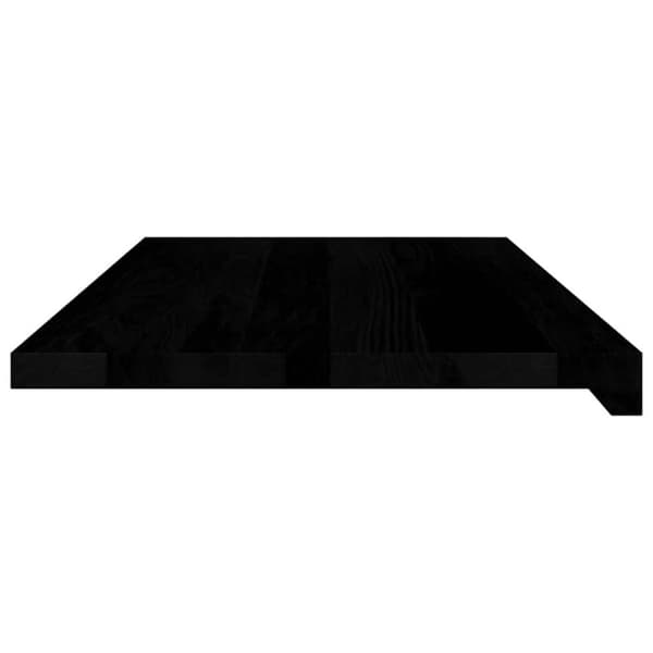 vidaXL ikkunalaudat 2 kpl tummanruskea 80x40x2 cm massiivipuutammea