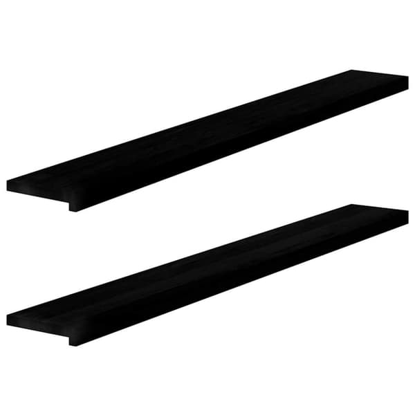 vidaXL ikkunalaudat 2 kpl tummanruskea 160x20x2 cm massiivipuutammea