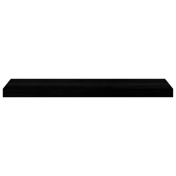 vidaXL Fönsterbänkar 2 st mörkbrun 80x20x2 cm massiv ek