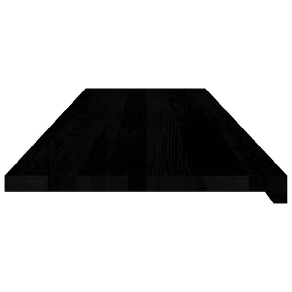 vidaXL ikkunalaudat 2 kpl tummanruskea 140x40x2 cm massiivipuutammea