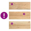 Miniatyrbilde 8 av 11: vidaXL Trappetrinn 20 stk ubehandlet 70x25x2 cm heltre eik