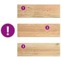 Miniatyrbild 7 av 11: vidaXL Trappstegsmattor 8 pcs obehandlad 80x25x2 cm massiv ek