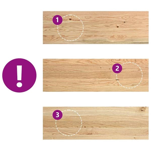 vidaXL Trappstegsmattor 8 pcs obehandlad 80x25x2 cm massiv ek