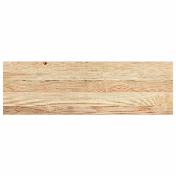 vidaXL Trappetrinn 20 stk ubehandlet 80x25x2 cm heltre eik